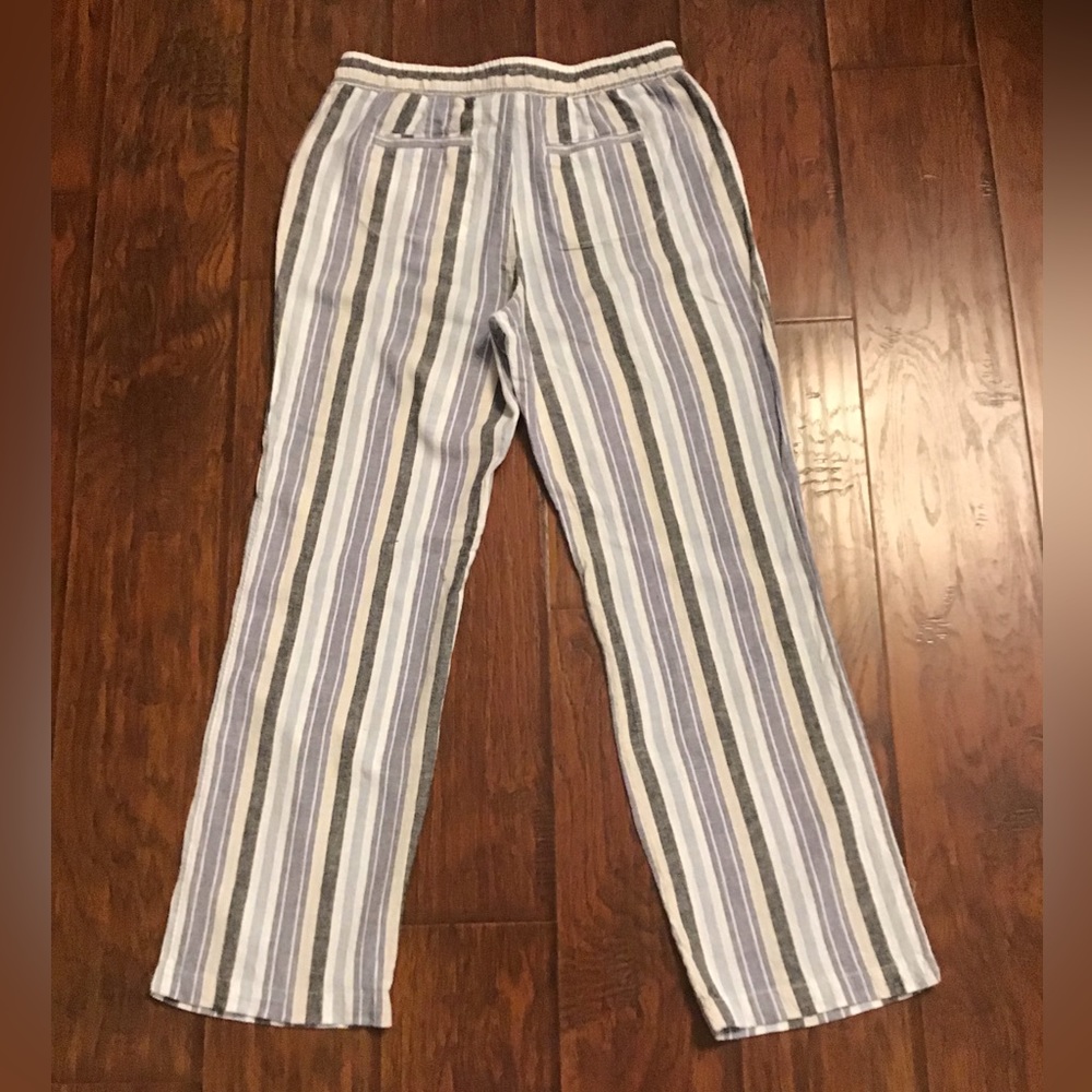 Striped Linen Pants - Picture 4 of 6